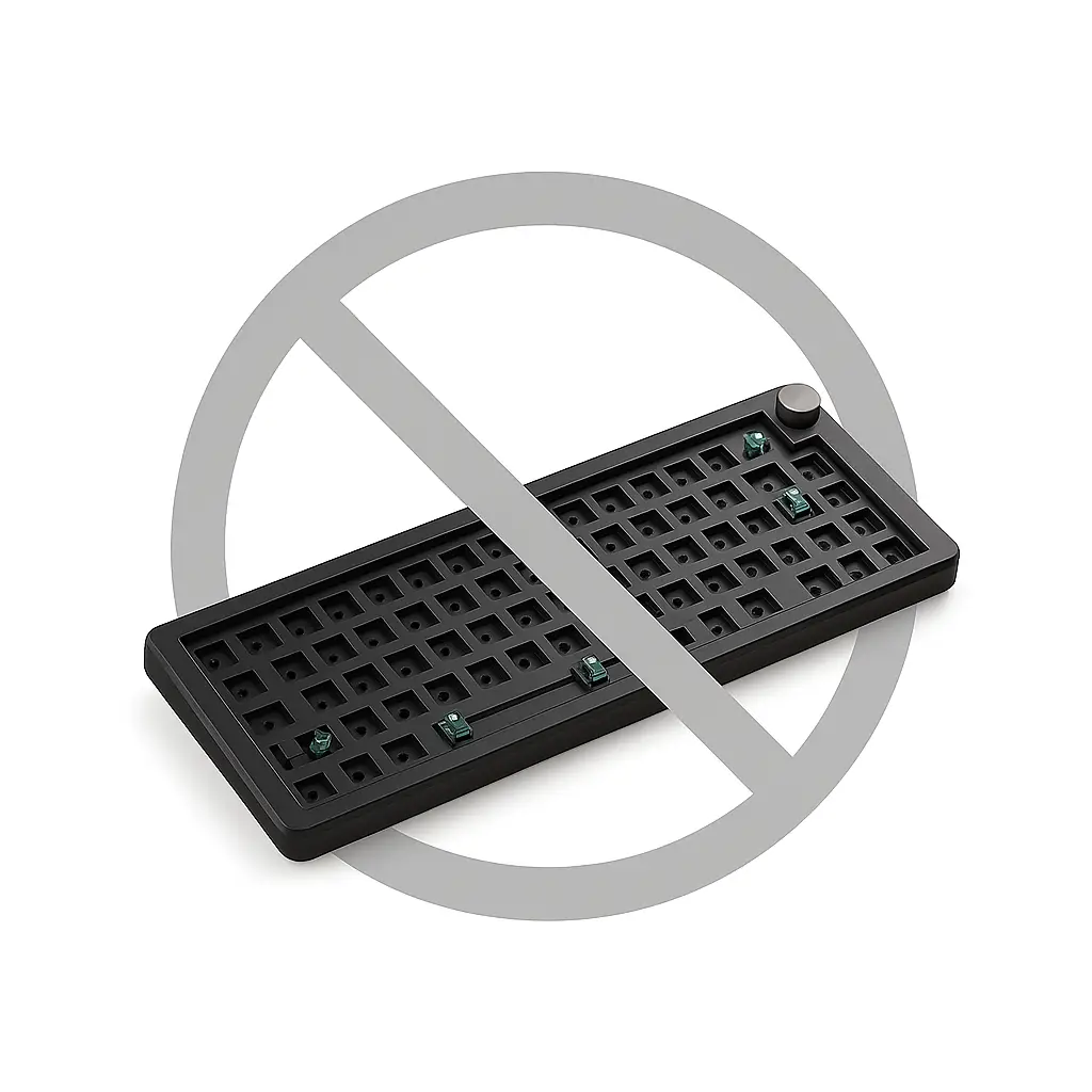 Pas de clavier