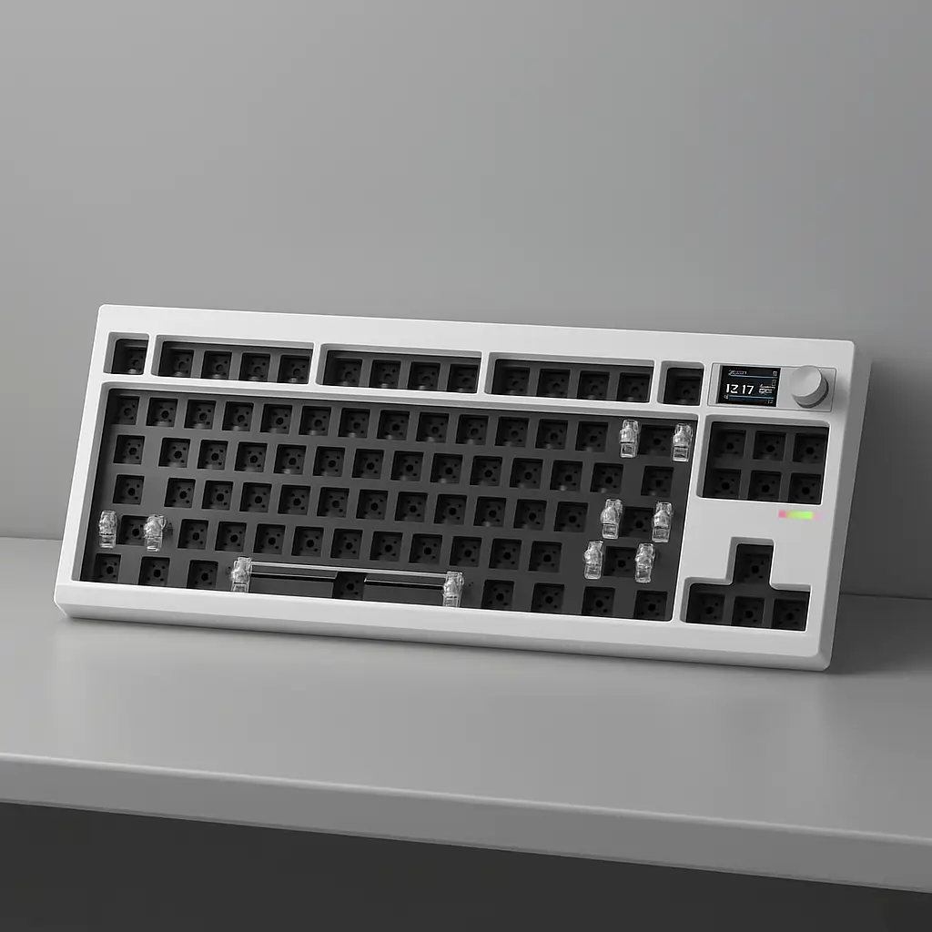 Clavier TKL Blanc